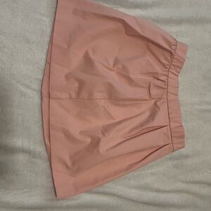 Zara faux leather Blush Pink Skirt